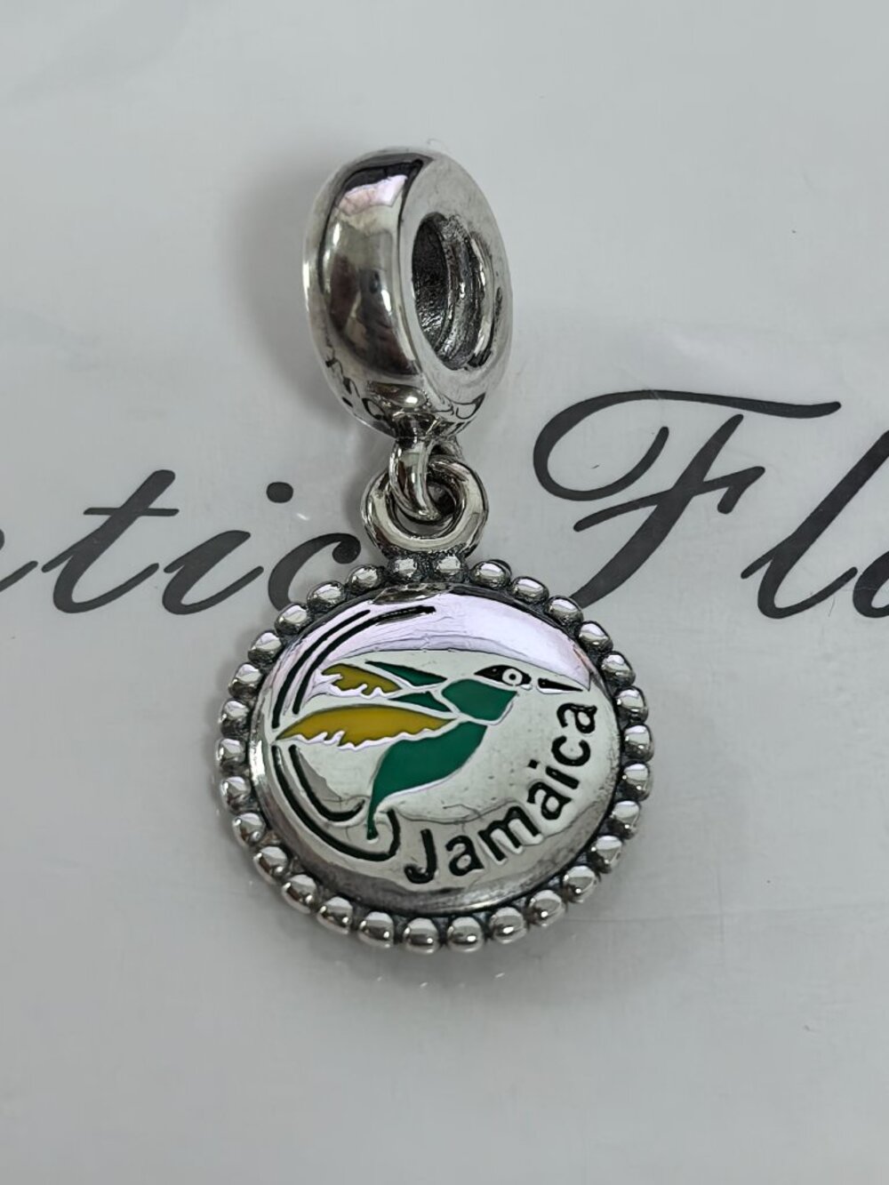 Pandora Jamaican Exclusive Charm Pendant, S925 Silver Jewelry Bracelets